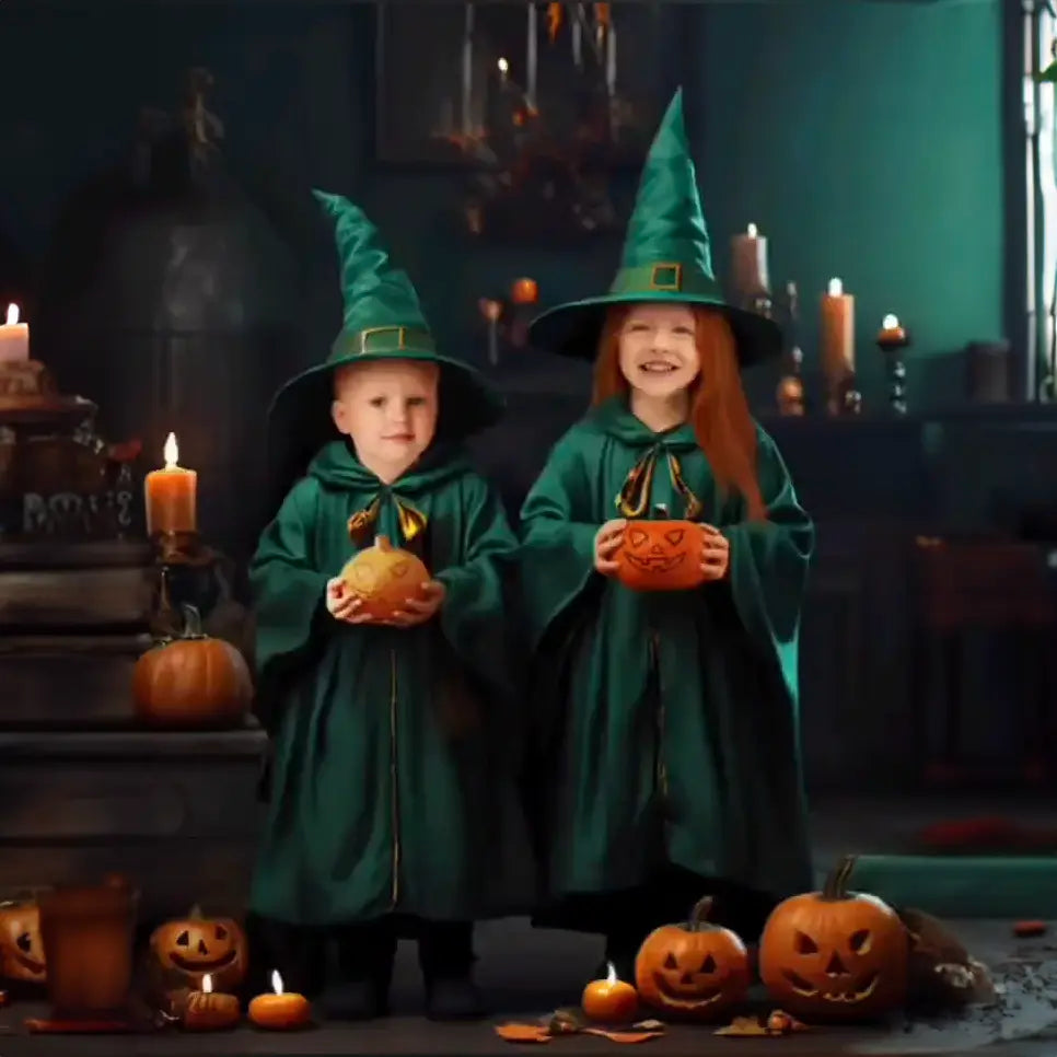 Personalisierte Leinwand Grüne Kobolde 2