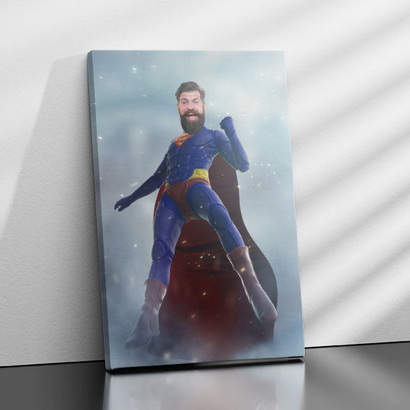 Personalisierte Leinwand Superhelden 1