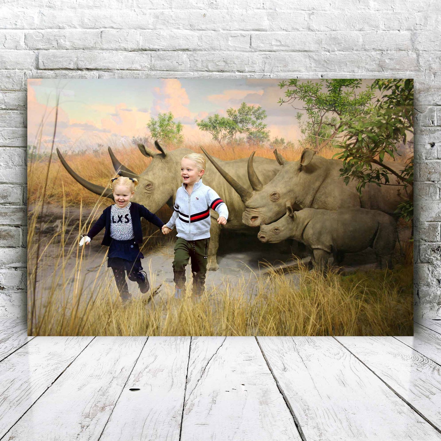 Nashorn Familie