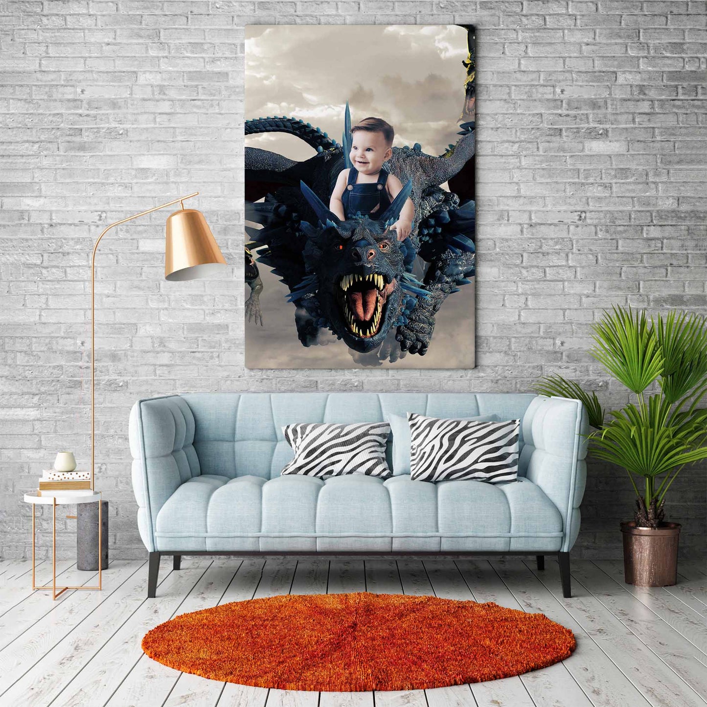 Vliegende draak - Unieke Foto