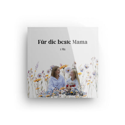 Foto auf Acrylblock | Zwischen den Blumen