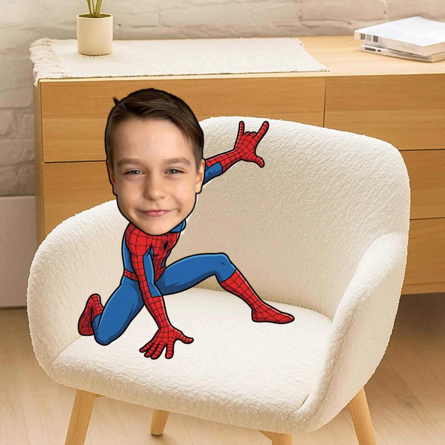 Spiderman Kissen in Sonderform