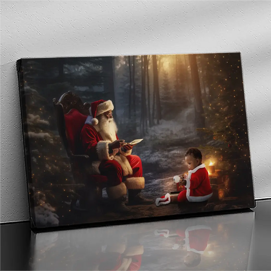 Schwarzer Weihnachtsmann