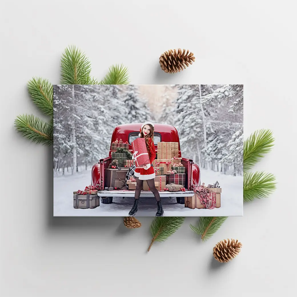 Personalisierte Weihnachtskarten