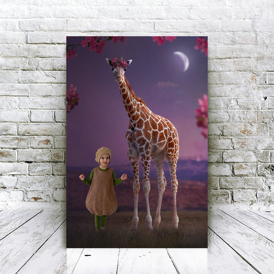 Liebende Giraffe