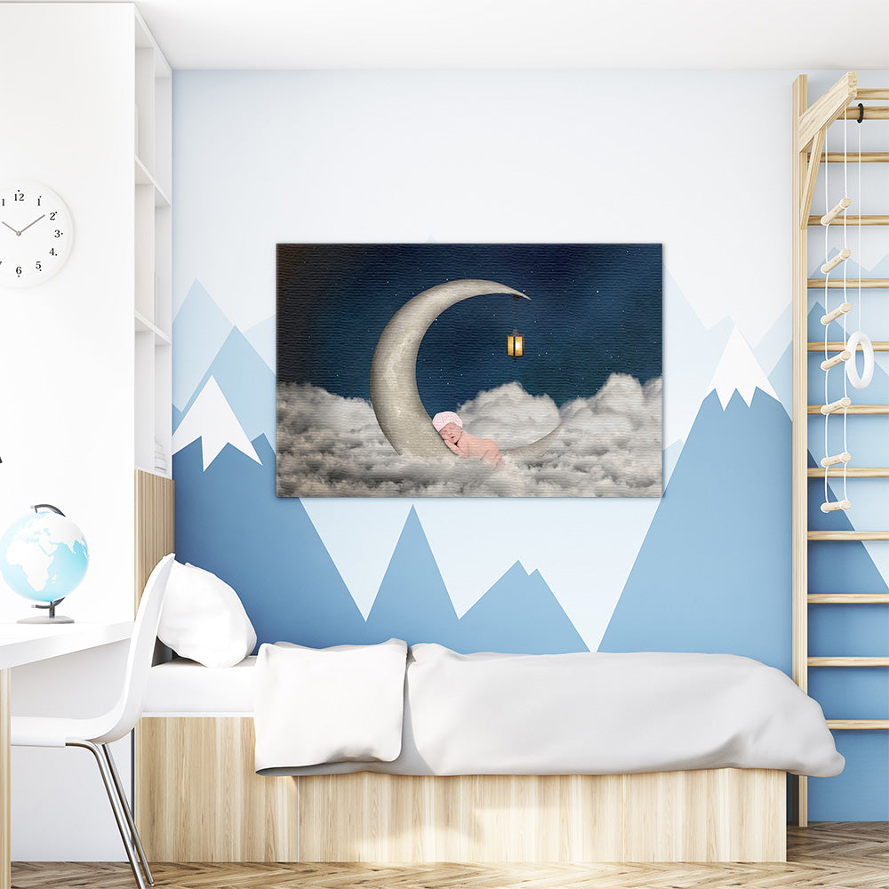 Newborn Sleep Moon